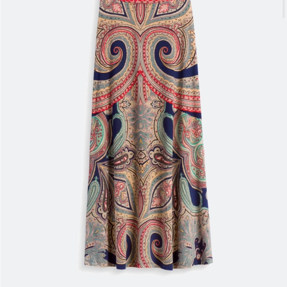 Stitch Fix Gilli Paisley Patterned Maxi Skirt
